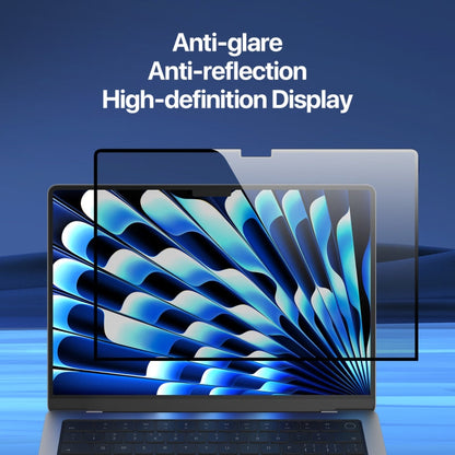 For MacBook Air 13.6 2022/2024 A2681 DUX DUCIS LCGH Laptop Privacy Tempered Glass Film