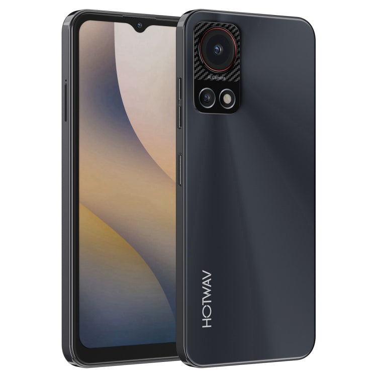 [HK Warehouse] HOTWAV Note 13, 4GB+128GB, Side Fingerprint Identification, 6.6 inch Android 13 T606 Octa Core up to 1.6GHz, Network: 4G, OTG(Black)
