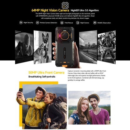 [HK Warehouse] Ulefone Armor 26 Ultra Rugged Phone, 12GB+512GB, 6.78 inch Android 13 MediaTek Dimensity 8020 Octa Core, Network: 5G, NFC(Black)
