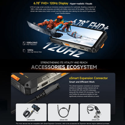 [HK Warehouse] Ulefone Armor 26 Ultra Rugged Phone, 12GB+512GB, 6.78 inch Android 13 MediaTek Dimensity 8020 Octa Core, Network: 5G, NFC(Black)