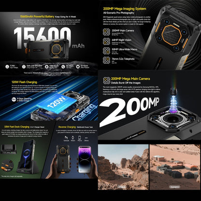 [HK Warehouse] Ulefone Armor 26 Ultra Walkie-Talkie Version Rugged Phone, 12GB+512GB, 6.78 inch Android 13 MediaTek Dimensity 8020 Octa Core, Network: 5G, NFC(Black)