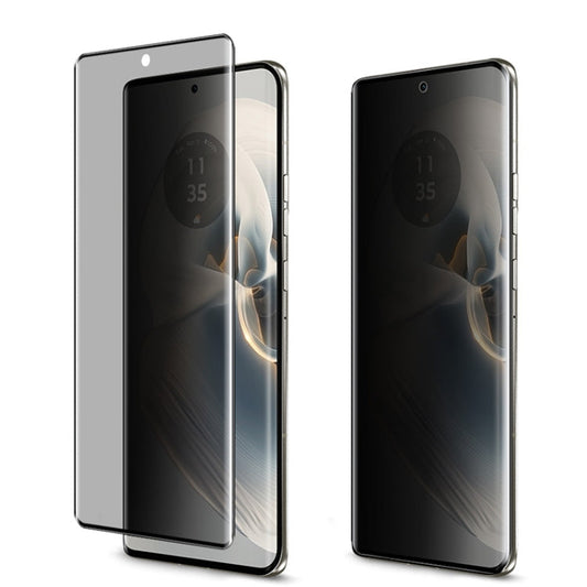 For Motorola Edge 50 Pro imak 3D Curved HD Full Screen Anti-spy Tempered Glass Protective Film