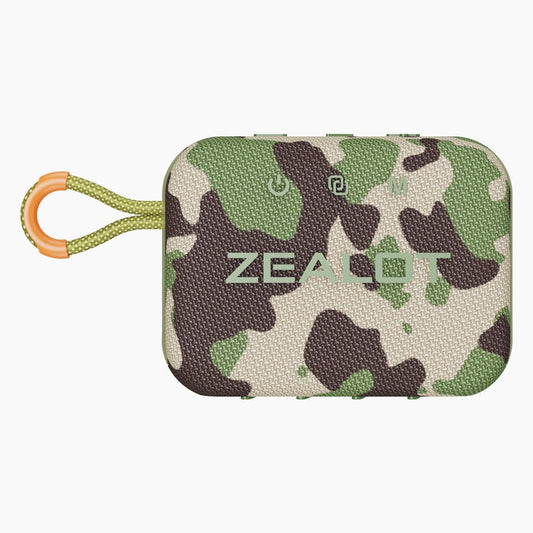 Enceinte Bluetooth extérieure portable étanche IPX6 Zealot S75 (Camouflage)