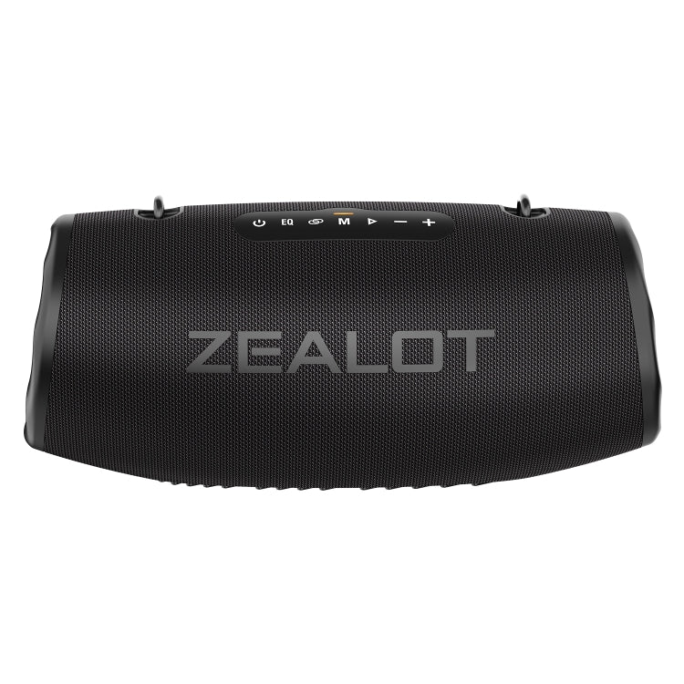 Zealot S87 80W Portable Outdoor Bluetooth Speaker with RGB Light(Black)