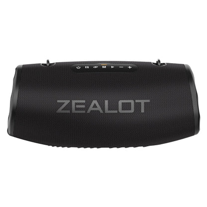 Zealot S87 80W Portable Outdoor Bluetooth Speaker with RGB Light(Black)