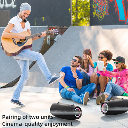 Zealot S87 80W Portable Outdoor Bluetooth Speaker with RGB Light(Camouflage)