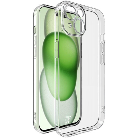 For iPhone 15 Plus IMAK UX-5 Series Transparent TPU Phone Case(Transparent)