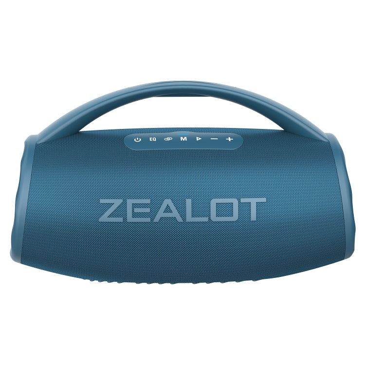 Zealot S97 80W Outdoor Portable RGB Light Bluetooth Speaker(Blue)