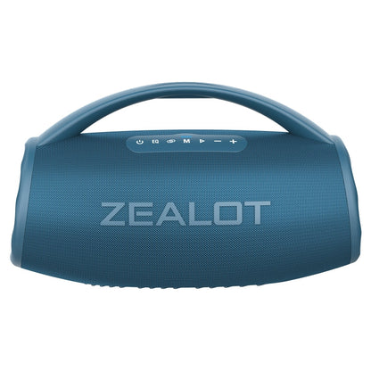 Zealot S97 80W Outdoor Portable RGB Light Bluetooth Speaker(Blue)
