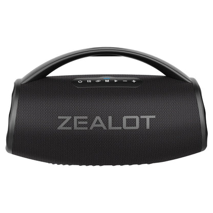Zealot S97 80W Outdoor Portable RGB Light Bluetooth Speaker(Black)