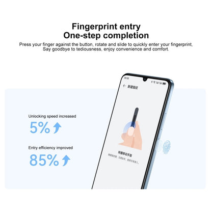 HUAWEI Enjoy 70S, 8GB+128GB, Side Fingerprint Identification, 6.75 inch HarmonyOS 4.2 Octa Core 2.4GHz, Network: 4G, Not Support Google Play(Black)