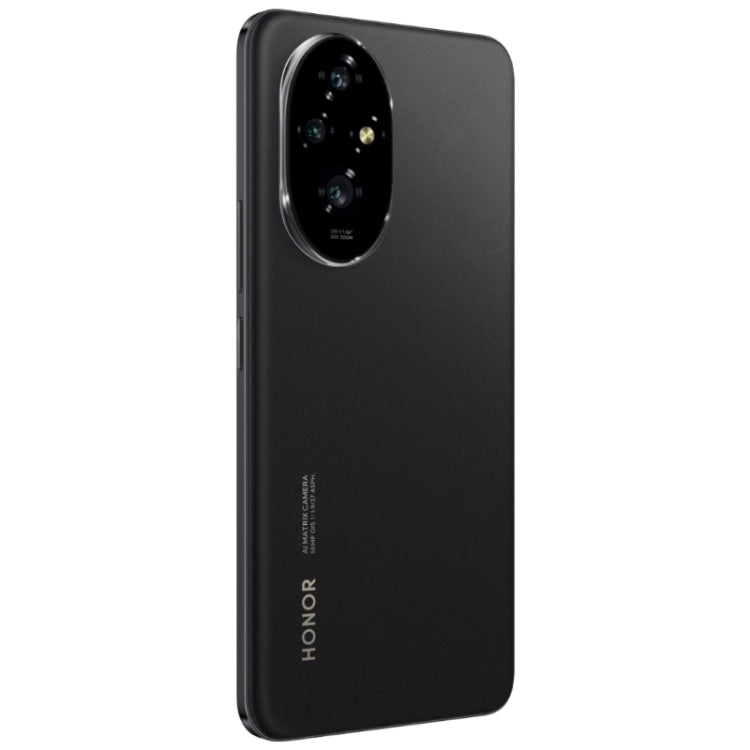 Honor 200, 12 Go + 512 Go, identification d'empreintes digitales sur écran, MagicOS 8.0 Snapdragon 7 Gen 3 Octa Core de 6,7 pouces, réseau : 5G, NFC, OTG (Noir)
