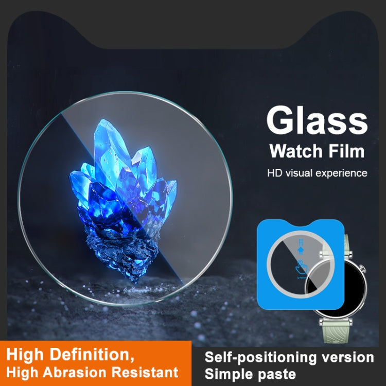 For Huawei Watch GT 4 41mm IMAK Tempered Glass Watch Protective Film Self-contained Positioning Version