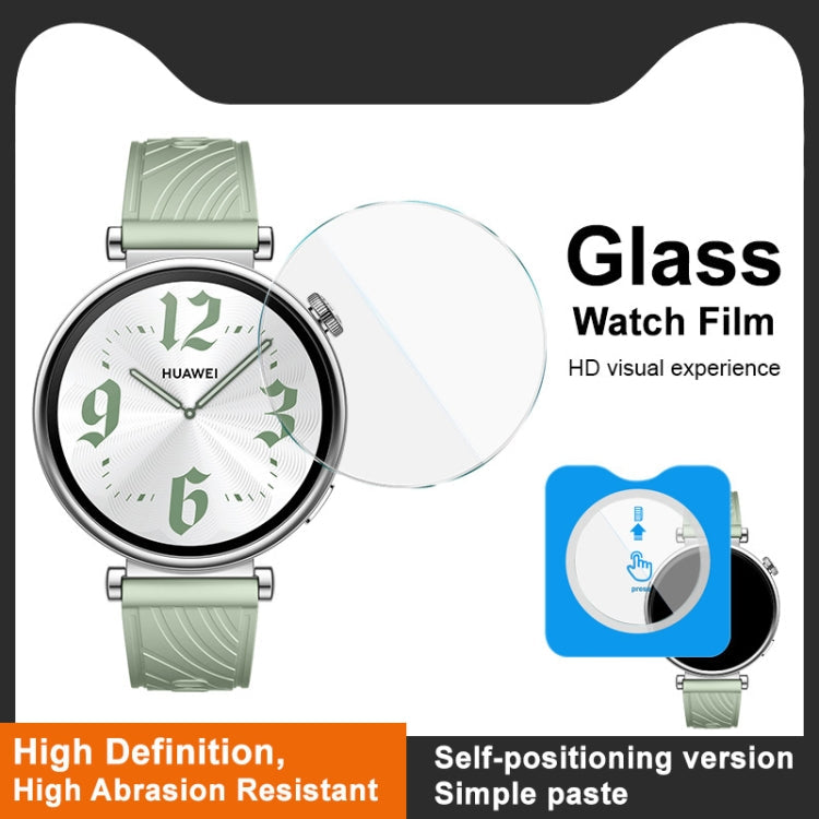 For Huawei Watch GT 4 41mm IMAK Tempered Glass Watch Protective Film Self-contained Positioning Version