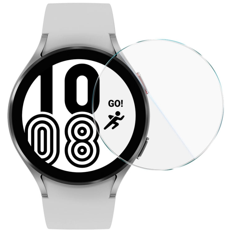 Pour Samsung Galaxy Watch4 44mm Film de protection en verre trempé IMAK pour montre, version avec positionnement intégré