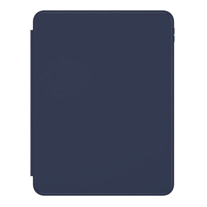 Pour iPad Air 13 2026 / 2025 / 2024 Étui Housse Tablette en Cuir Intelligent Mutural Série Jianshang (Bleu Foncé)