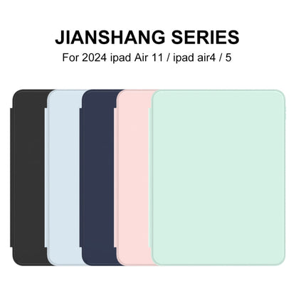 For iPad Air 11 2026 / 2025 / 2024 Mutural Jianshang Series Smart Leather Tablet Case(Black)
