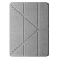 For iPad Pro 11 2025 / 2024 Mutural Multi-fold Smart Leather Tablet Case(Grey)