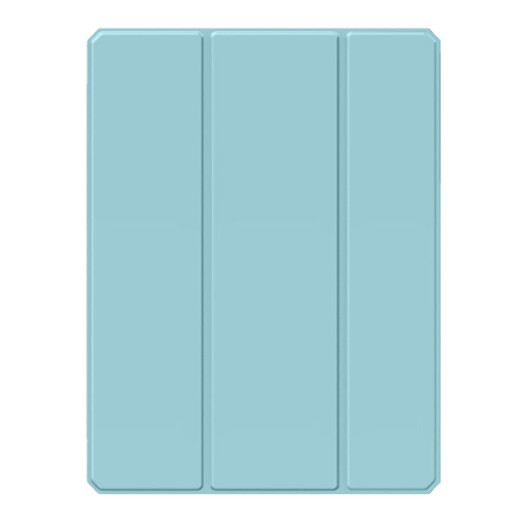 For iPad Pro 11 2025 / 2024 Mutural Pinyue Series Smart Leather Tablet Case(Sky Blue)