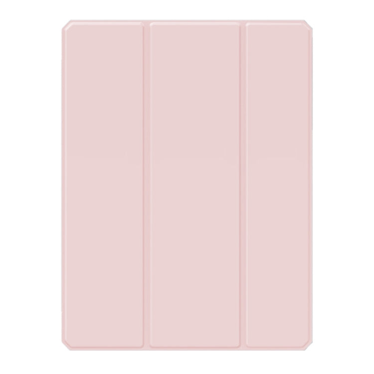 For iPad Pro 11 2025 / 2024 Mutural Pinyue Series Smart Leather Tablet Case(Pink)