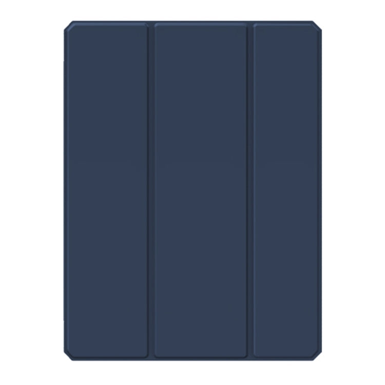 For iPad Pro 13 2025 / 2024 Mutural Pinyue Series Smart Leather Tablet Case(Dark Blue)