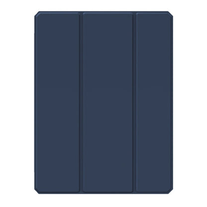 For iPad Air 11 2026 / 2025 / 2024 Mutural Pinyue Series Smart Leather Tablet Case(Dark Blue)