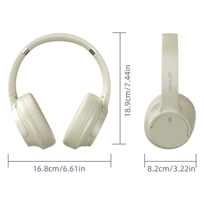 Zealot B39 Wireless Bluetooth 5.2 Headphone(Black)