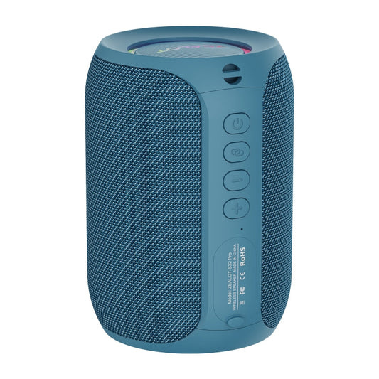 Haut-parleur Bluetooth Zealo S32 Pro 15W haute puissance avec lumière colorée (bleu)
