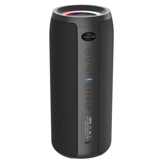 Haut-parleur Bluetooth Zealot S51 Pro avec basses impressionnantes et lumière colorée (noir)
