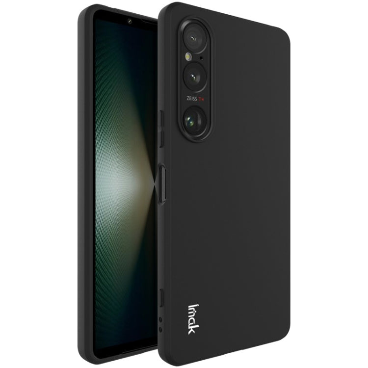 For Sony Xperia 1 VI IMAK UC-3 Series Shockproof Frosted TPU Phone Case(Black)