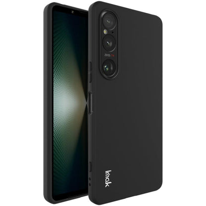 For Sony Xperia 1 VI IMAK UC-3 Series Shockproof Frosted TPU Phone Case(Black)