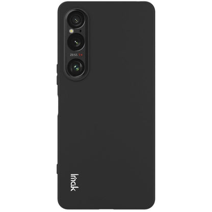 For Sony Xperia 1 VI IMAK UC-3 Series Shockproof Frosted TPU Phone Case(Black)