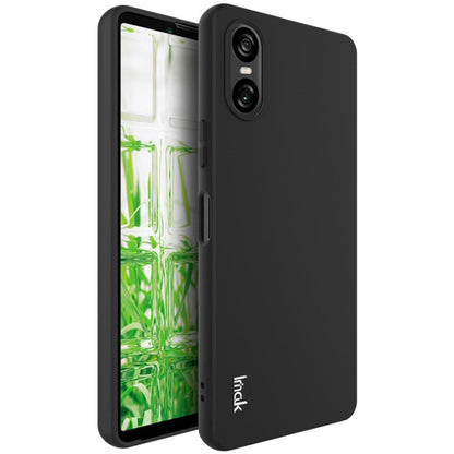For Sony Xperia 10 VI IMAK UC-3 Series Shockproof Frosted TPU Phone Case(Black)