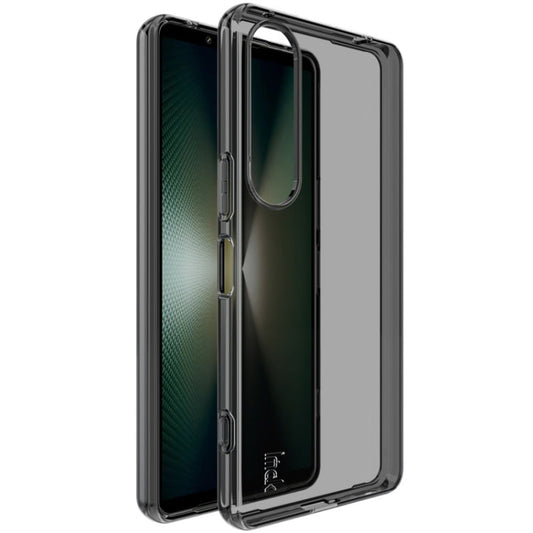 For Sony Xperia 1 VI IMAK UX-5 Series TPU Phone Case(Transparent Black)