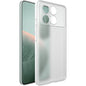 For Xiaomi Redmi K70E 5G imak 0.7mm Ultra Thin Ripple Texture Phone Case(Transparent White)
