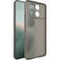 For Xiaomi POCO X6 Pro 5G imak 0.7mm Ultra Thin Ripple Texture Phone Case(Transparent Black)