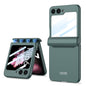 For Samsung Galaxy Z Flip6 / Flip7 FE GKK Integrated Magnetic Full Coverage Folding Phone Case(Green)