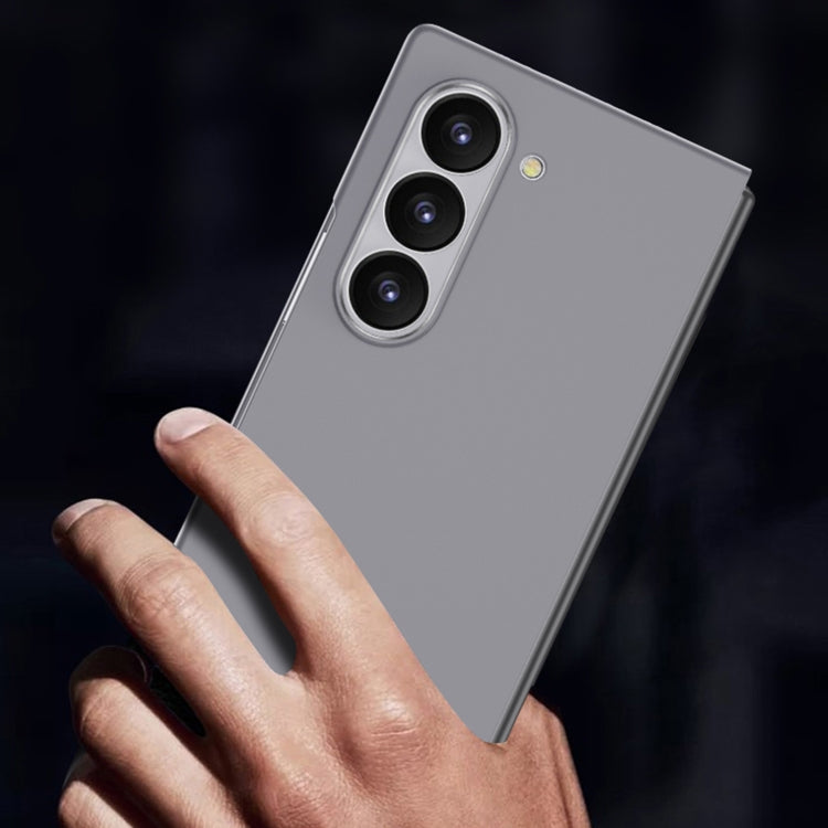 For Samsung Galaxy Z Fold6 GKK Integrated Ultra-thin Full Coverage Protective Case(Titanium Grey)