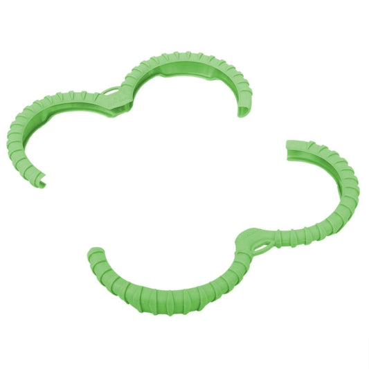 Pour DJI Avata 2 Sunnylife Drone Anti-Collision Protective Cover Propeller Ring Stripes (Vert)