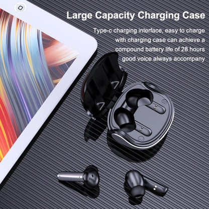 Langsdom TA03 ANC Active Noise Reduction Wireless Bluetooth Earphone(Black)