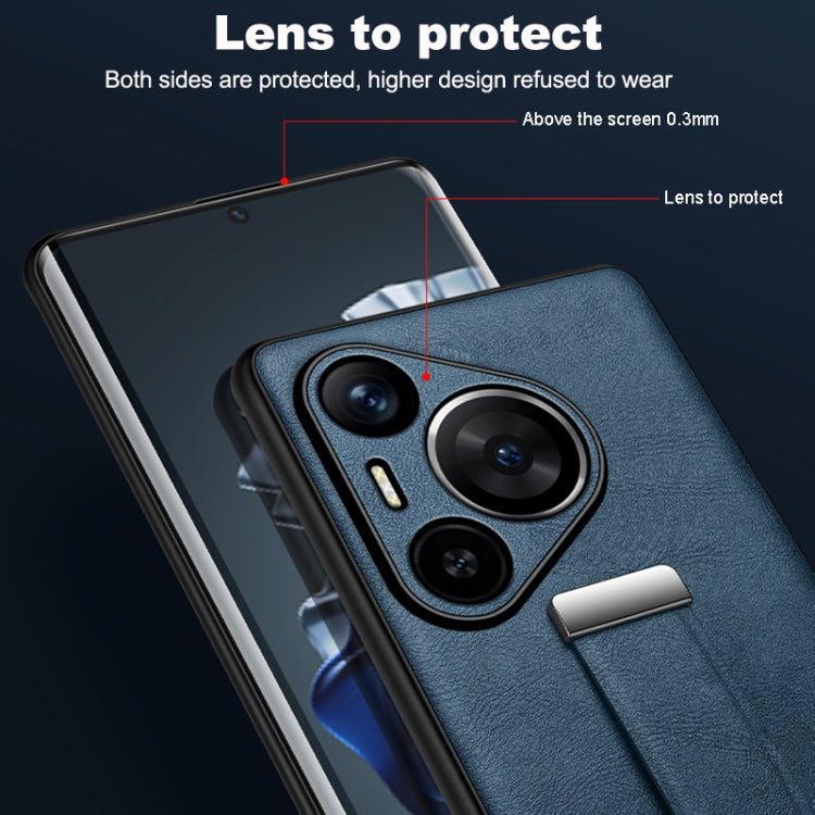 For Huawei nova 13 Pro SULADA PC Hybrid Leather Texture Skin Feel Shockproof Phone Case(Red)