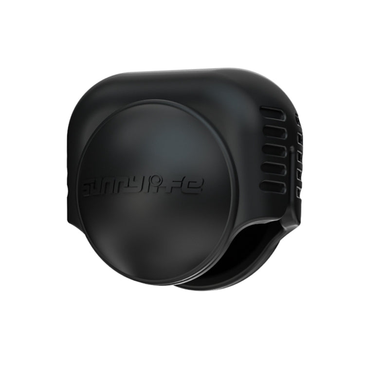 For Insta360 X4 / X5 Sunnylife Silicone Shockproof Case Lens Cover(Black)