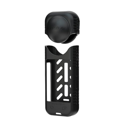Pour kit de housse de protection antichoc en silicone Sunnylife pour objectif Insta360 X4 / X5 (noir)