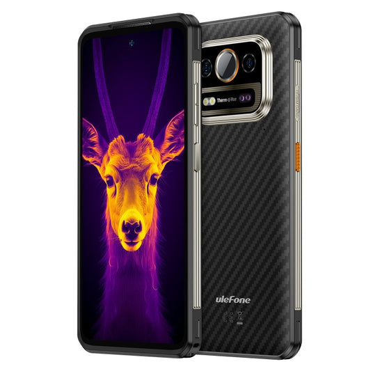 [HK Warehouse] Ulefone Armor 25T Pro Rugged Phone, 8GB+256GB, Thermal Imaging, 6.78 inch Android 15 MediaTek Dimensity 6300 Octa Core, Network: 5G, NFC(Frost Black)