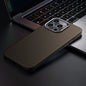 For iPhone 15 Pro Max SULADA 600D Kevlar Texture PC Shockproof Phone Case(Brown)