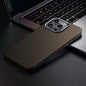 For iPhone 14 Pro Max SULADA 600D Kevlar Texture PC Shockproof Phone Case(Brown)