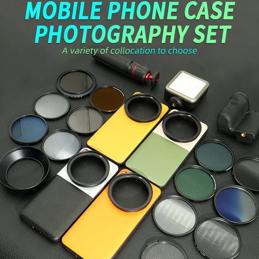 For Xiaomi 14 Ultra JSR Phone Case Filter Kit, Type:7 in 1 Set