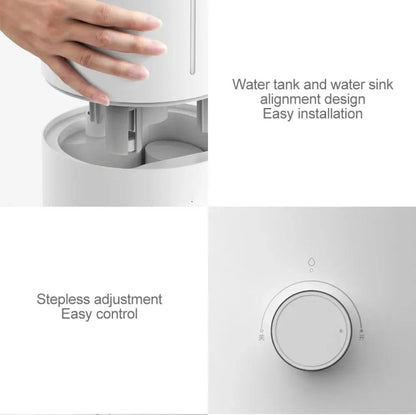 Xiaomi Mijia Large Capacity Humidifier 2, Specification:US Plug(White)