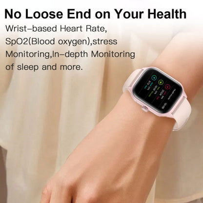 LEMFO LT10 2.01 inch TFT Screen Smart Watch Supports Bluetooth Call / Health Monitoring, Steel Strap(Pink)