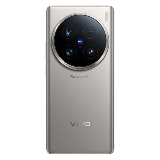 vivo X100 Ultra, 12GB+256GB, Face ID / Fingerprint Identification, 6.78 inch Android 14 OriginOS 4 Snapdragon 8 Gen 3 Octa Core, OTG, NFC, Network: 5G, Support Google Play(Titanium)